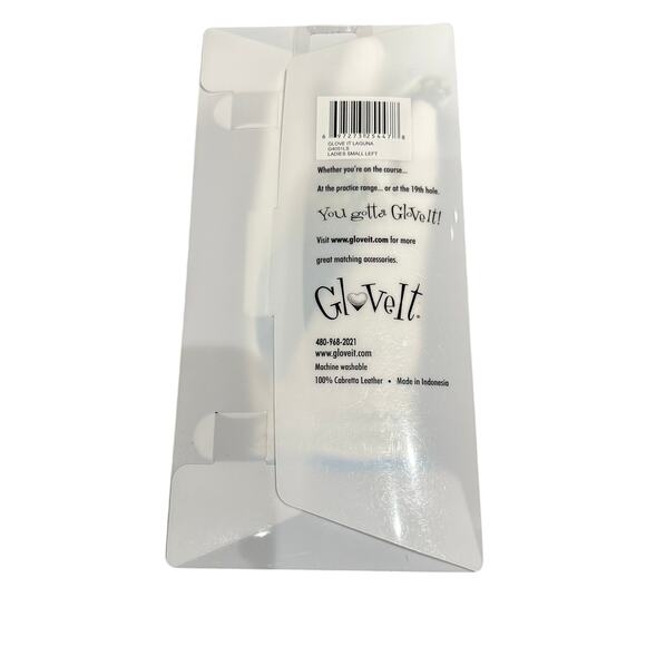 Golf Glove Glove It Laguana Size Small Left 100% Calbretta Leather Washable - Picture 2 of 2